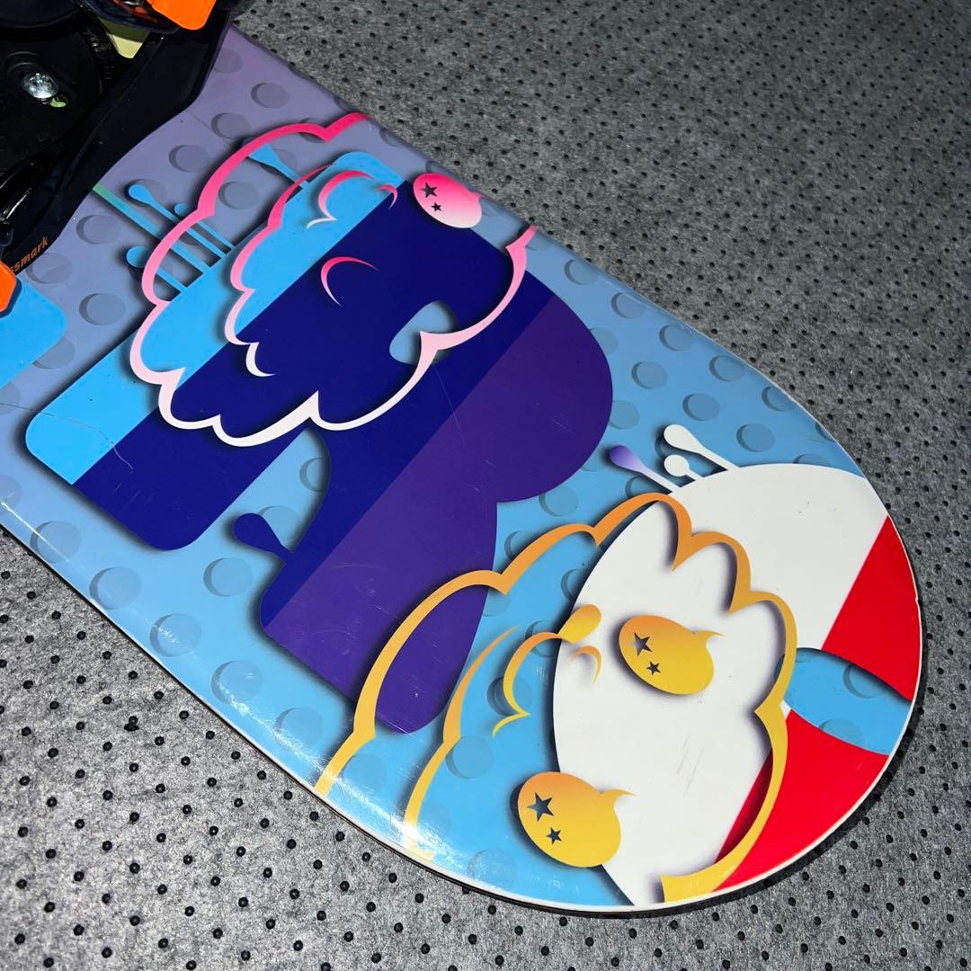 ５回使用 キッズスノーボード 130cm IGNIO×バイン×ダイヤルブーツ