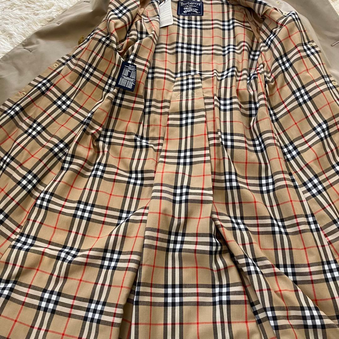 未使用！バーバリー！トレンチコート！ロング丈ノバチェック！ハニーベージュ