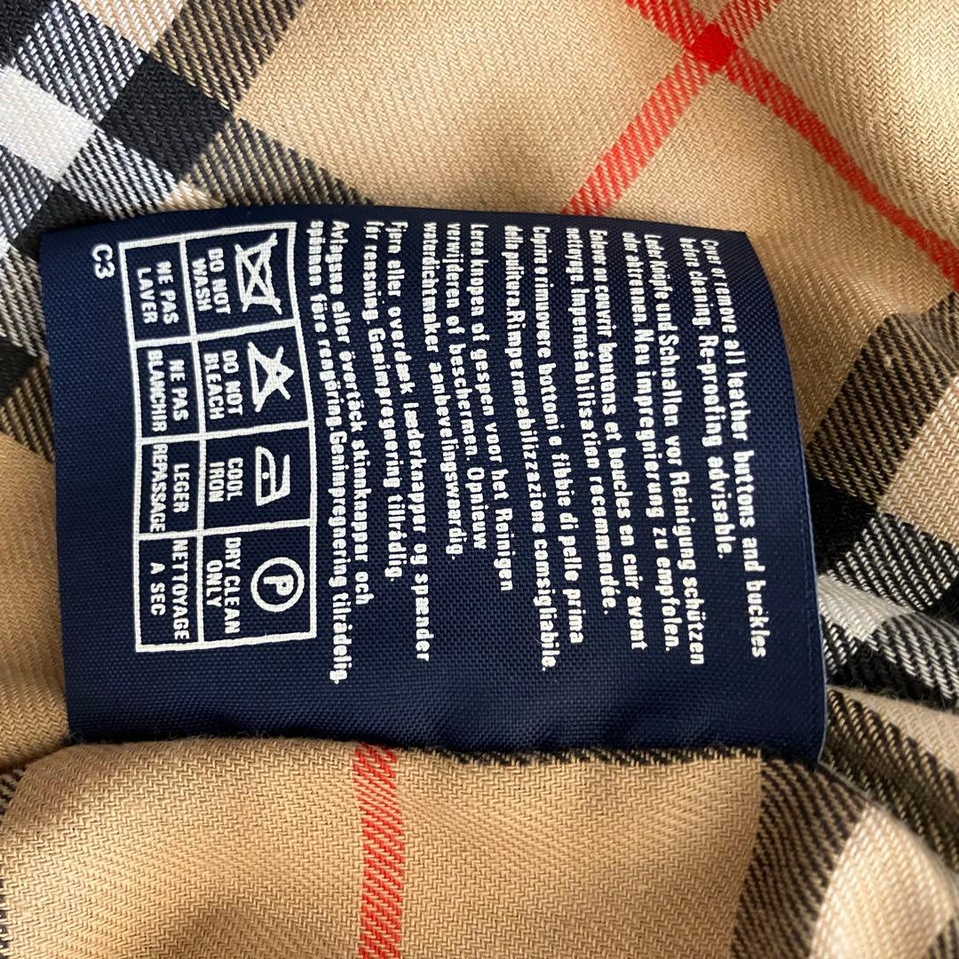 未使用！バーバリー！トレンチコート！ロング丈ノバチェック！ハニーベージュ