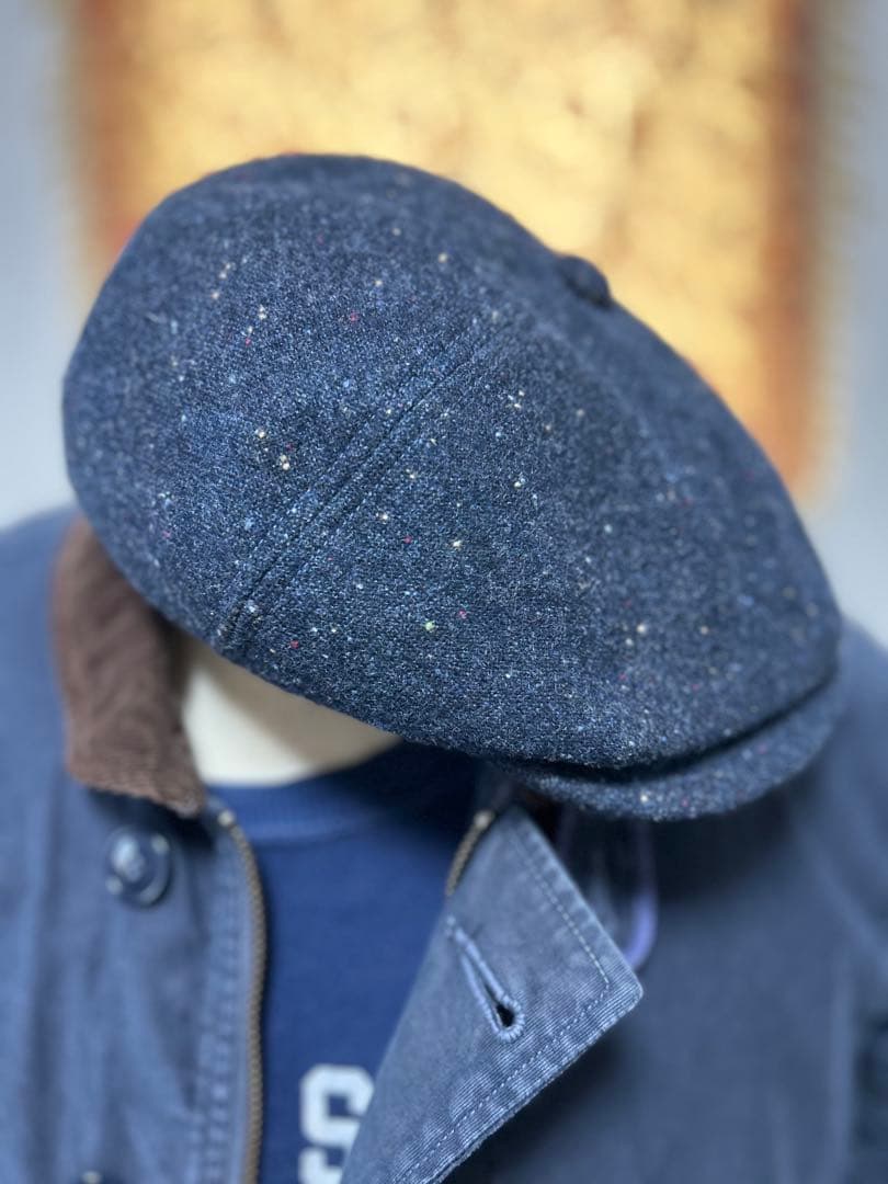 m*o様 室内試着　FREEWHEELERS キャサディ　ネップ素材　キャスケッ