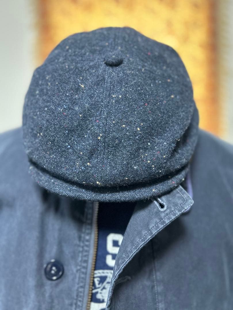 m*o様 室内試着　FREEWHEELERS キャサディ　ネップ素材　キャスケッ