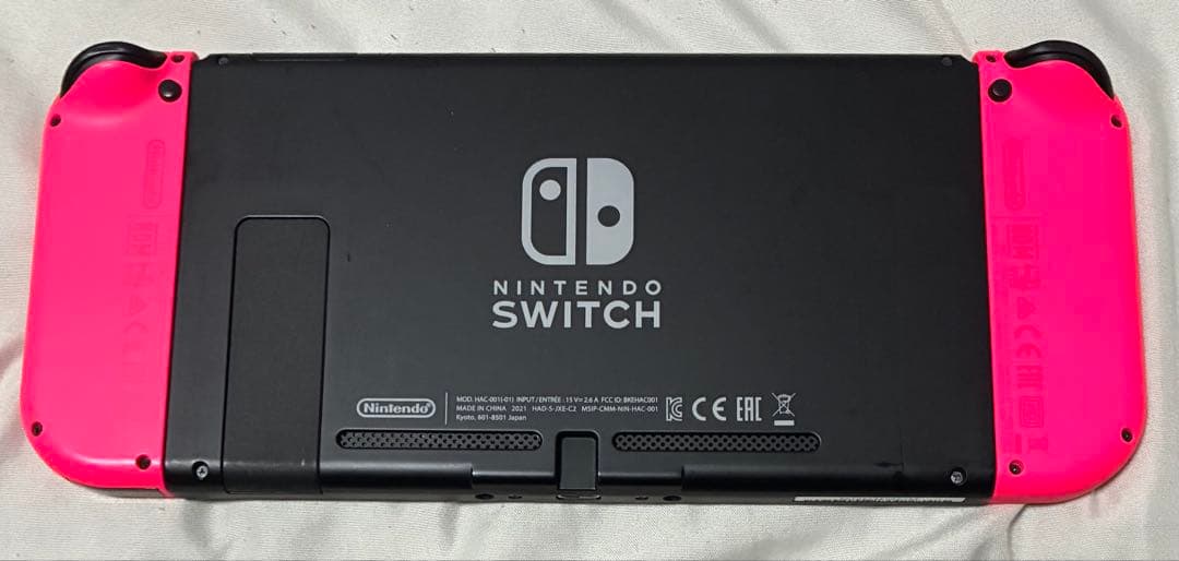 Nintendo Switch ネオンピンク 付属品完備 箱無し 動作確認済み