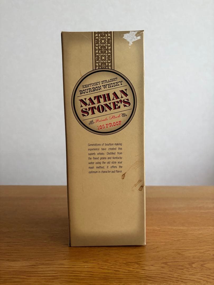 未開栓 NATHAN STONE'S バーボンウイスキー 105プルーフ