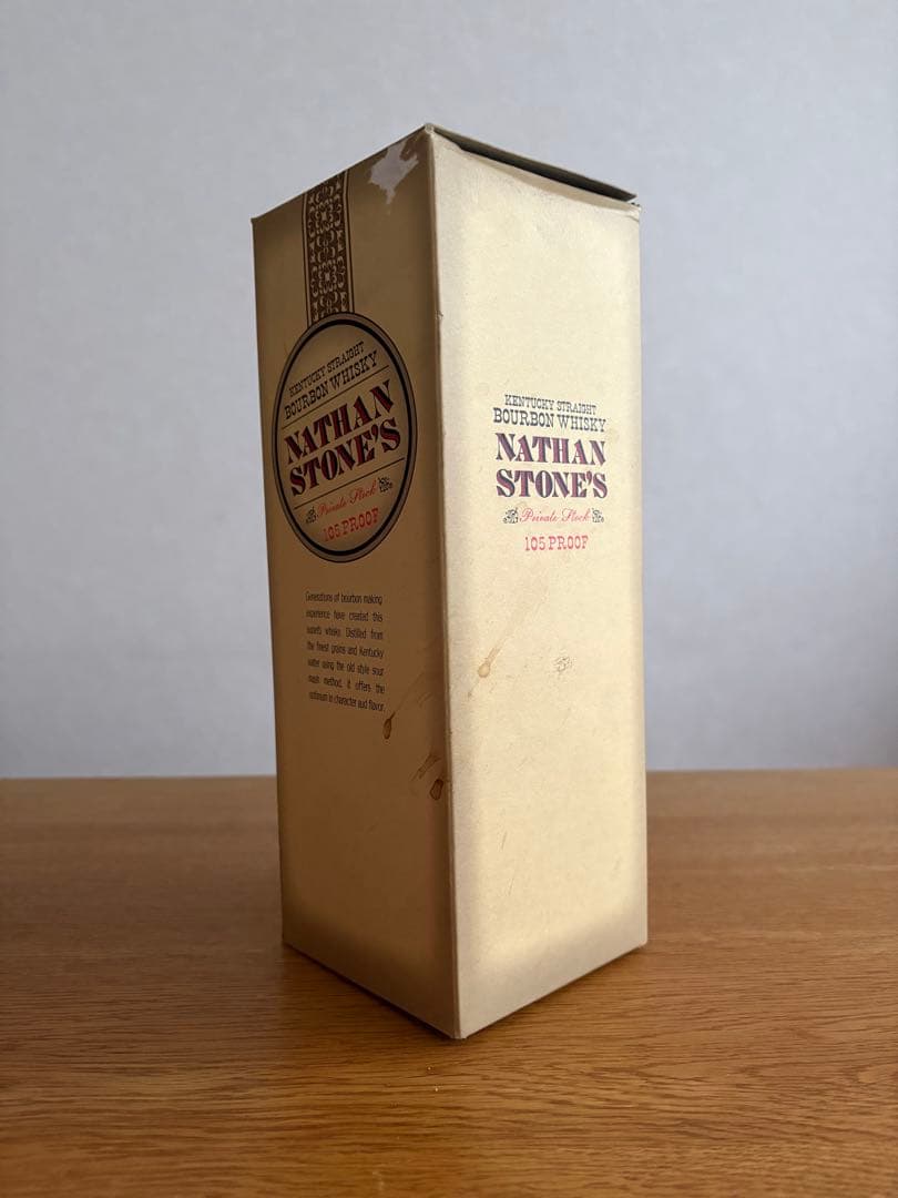 未開栓 NATHAN STONE'S バーボンウイスキー 105プルーフ