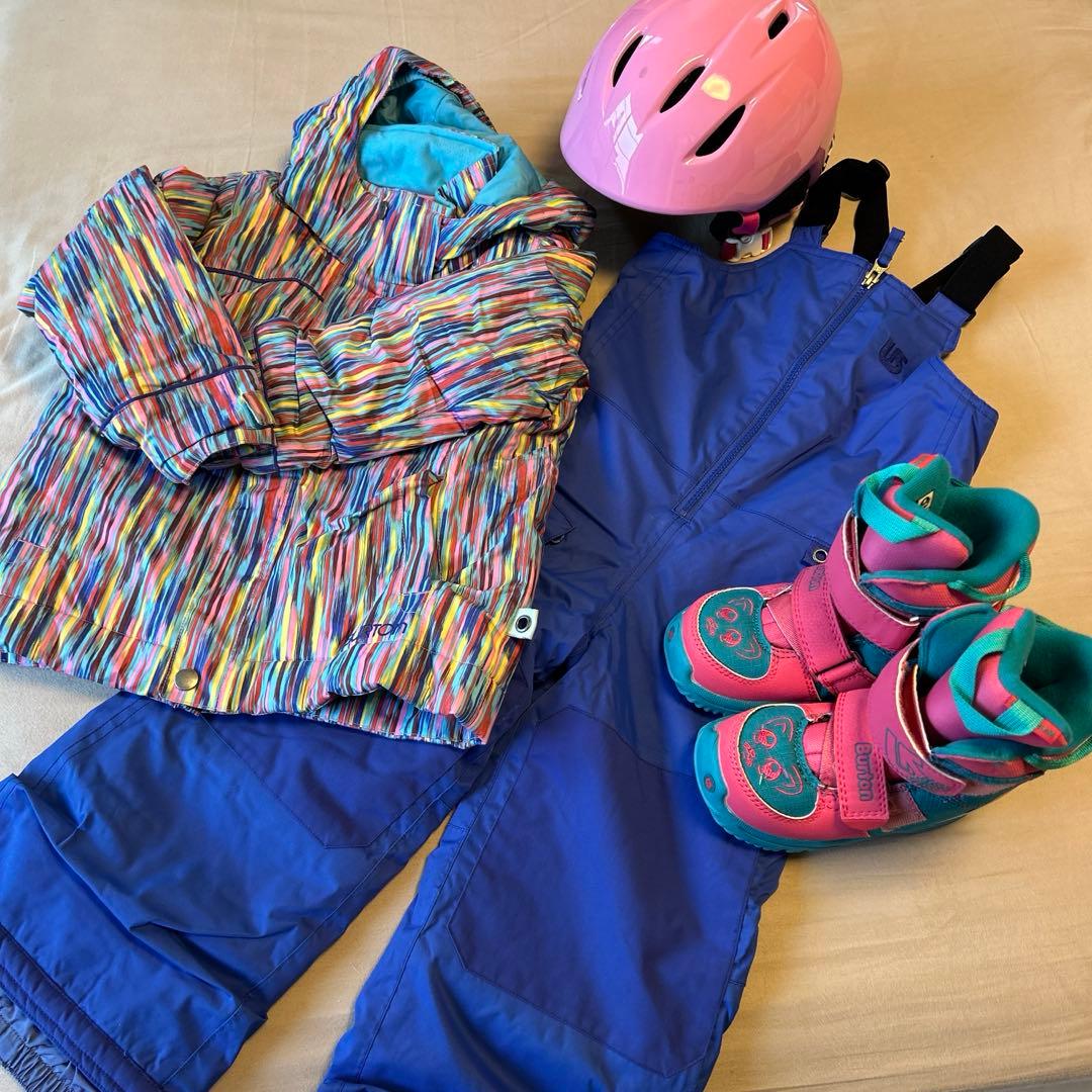 子ども用スノーボードウェアセット100cm