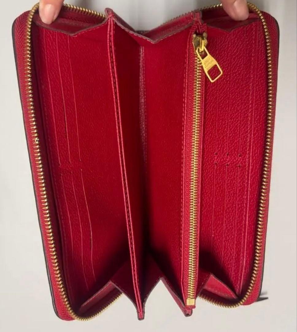 ルイヴィトン モノグラム ジッピーウォレット アンプラント