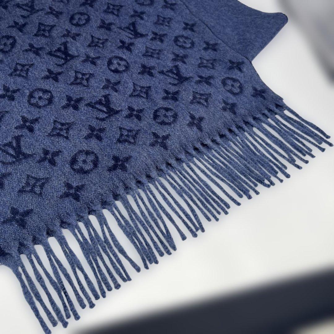 ルイヴィトンLOUIS VUITTON モノグラム グラディエント　マフラー