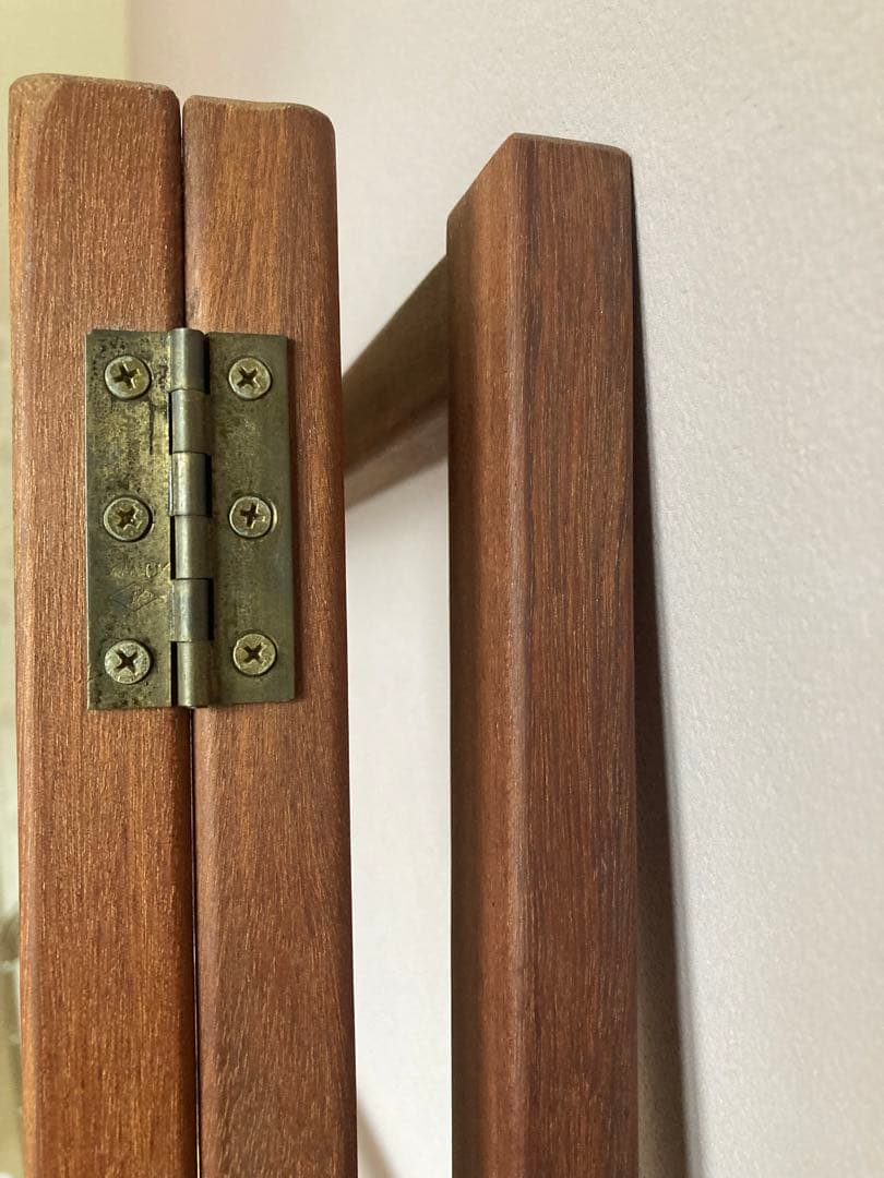 木製三連衝立　作品展示　パーテーション