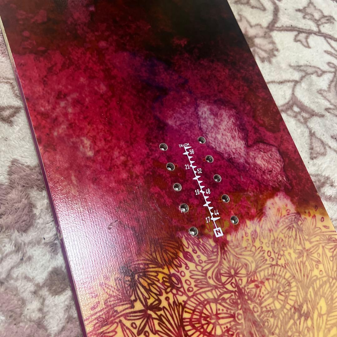 超美品 NITRO MYSTIQUE 149cm ダブルキャンバー レディース