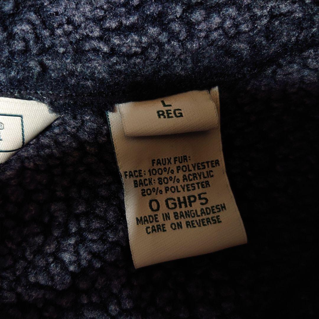 LLBean　フェイクムートン裏ボアダッフルコート　古着　エルエルビーン