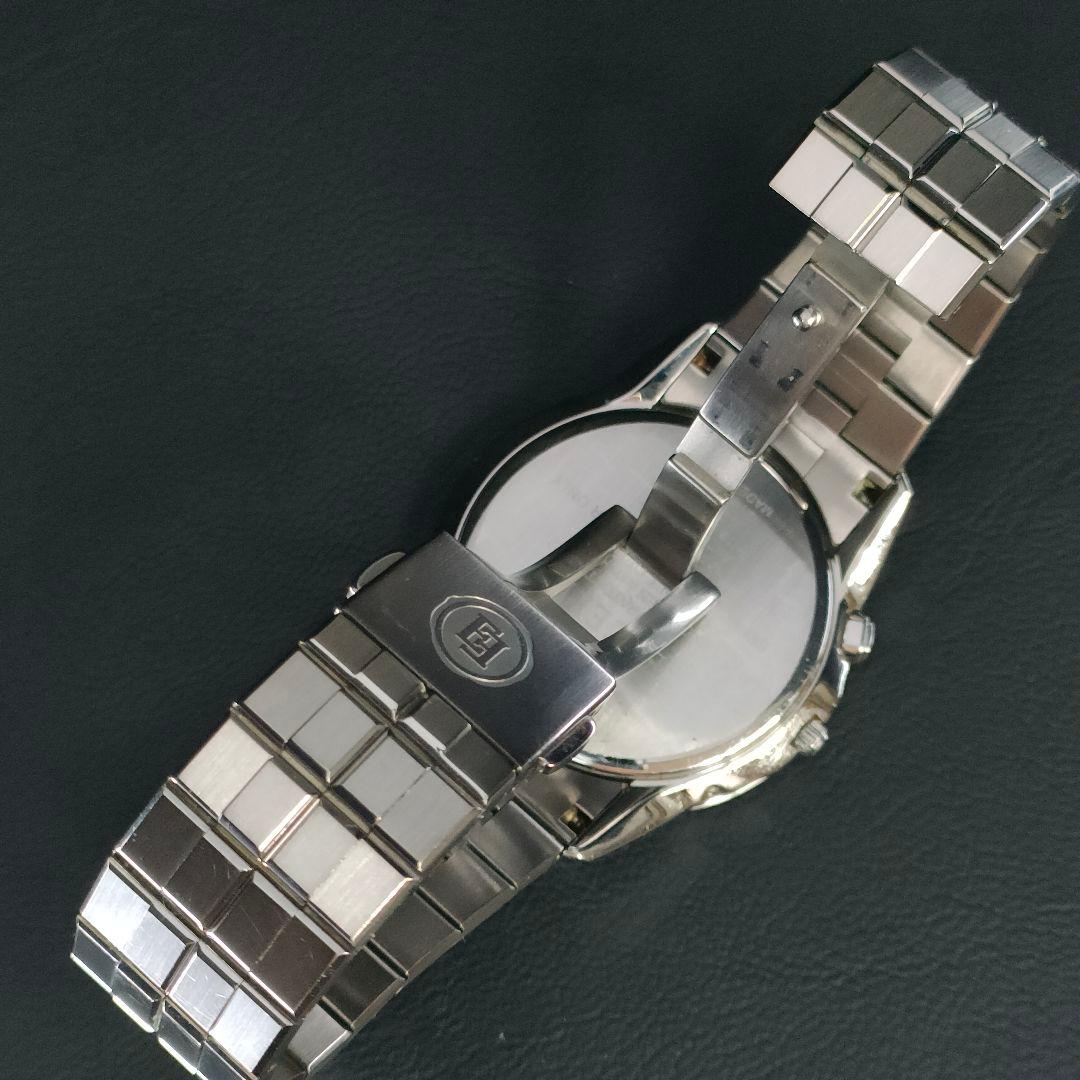 美品　CITIZEN　シチズン　エクシード　シルバー　ゴールド　ソーラー　メンズ