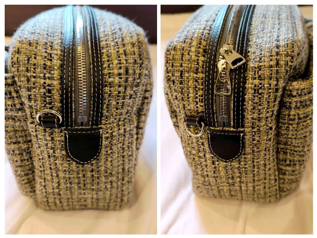 【美品】A VACATION TOOLS ツイード ショルダーバッグ