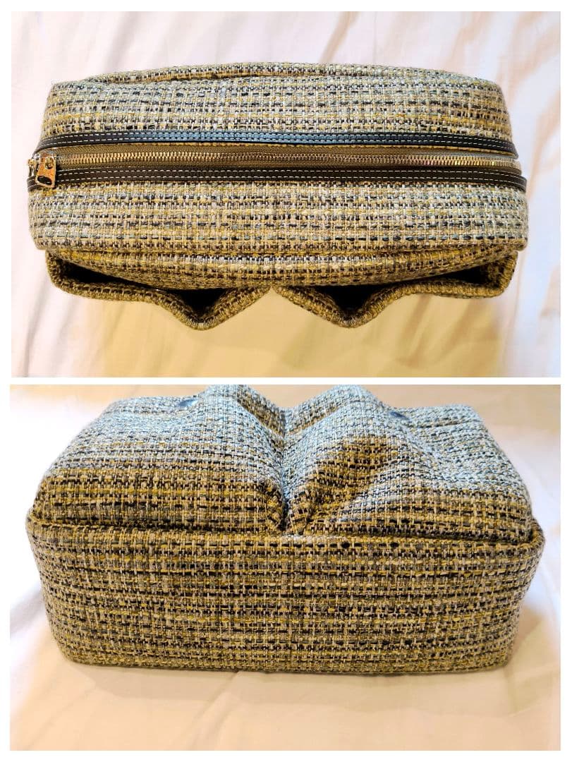 【美品】A VACATION TOOLS ツイード ショルダーバッグ