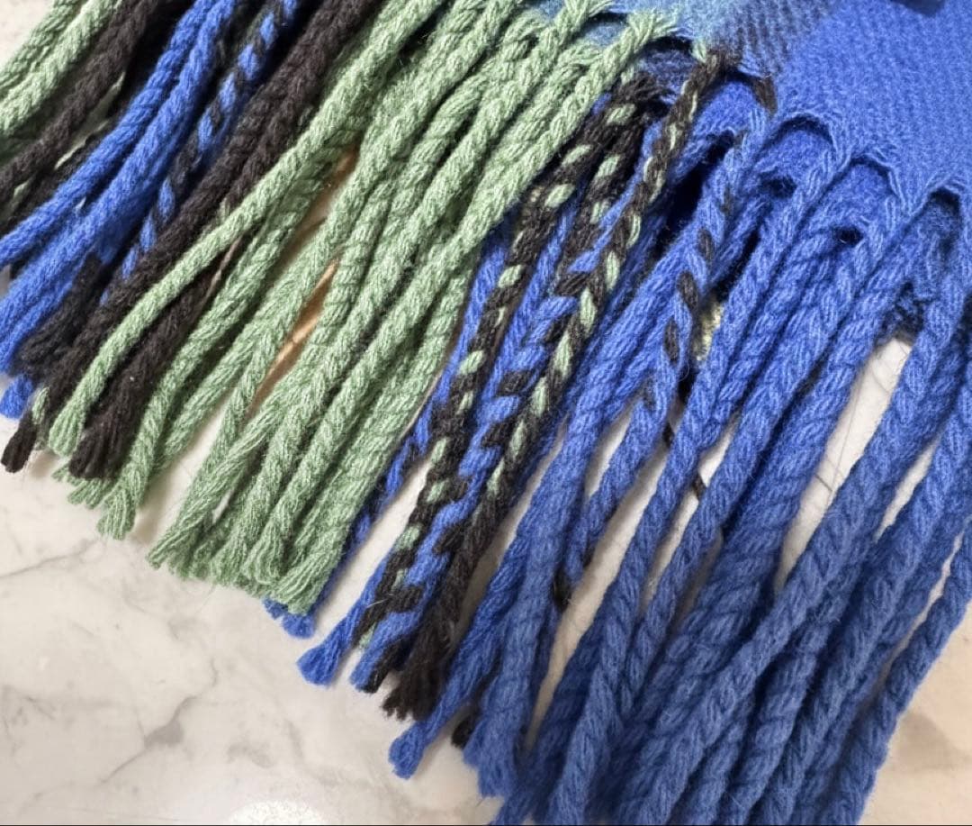 ジョンストンズ　エストネーション別注　エリバンク　大判ストール　カシミヤストール