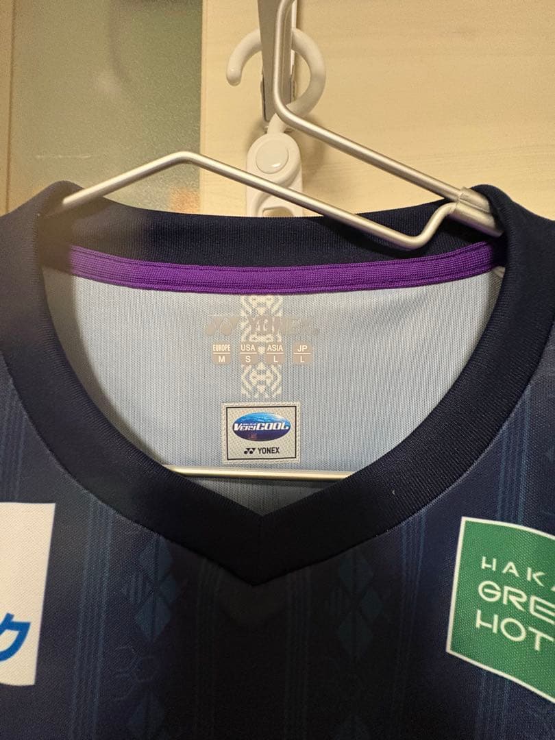 アビスパ福岡　長袖Lサイズ　選手着用モデル　 新品、未使用、未開封