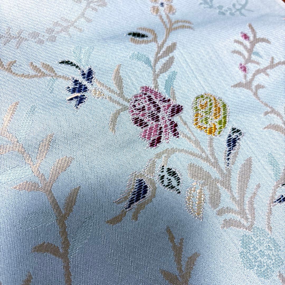 ゲリラ販売‼️最安値‼️早いもの勝ち‼️新品未仕立て品帯屋捨松9寸名古屋帯リヨン唐花文