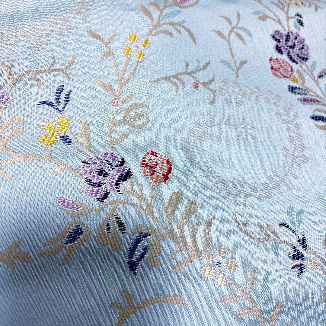 ゲリラ販売‼️最安値‼️早いもの勝ち‼️新品未仕立て品帯屋捨松9寸名古屋帯リヨン唐花文