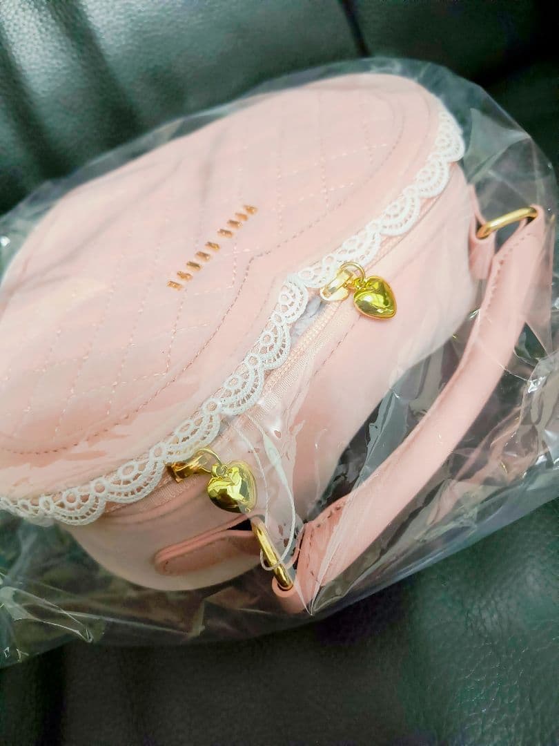 ハート型ベロアバッグ☆ピンクハウス☆ピンク