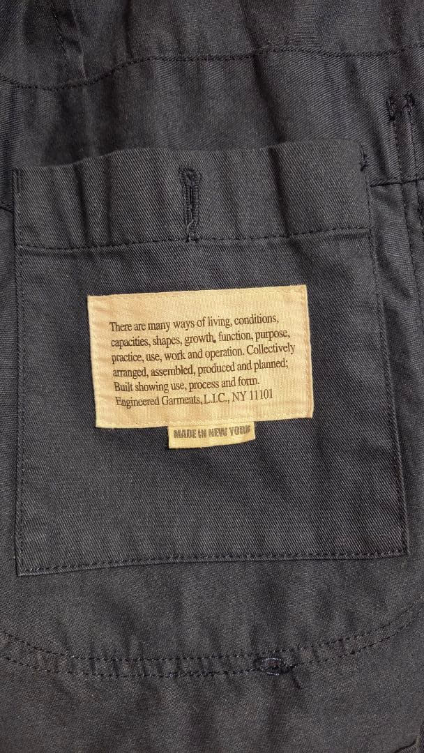 エンジニアードガーメンツ　ベッドフォード　NAVY