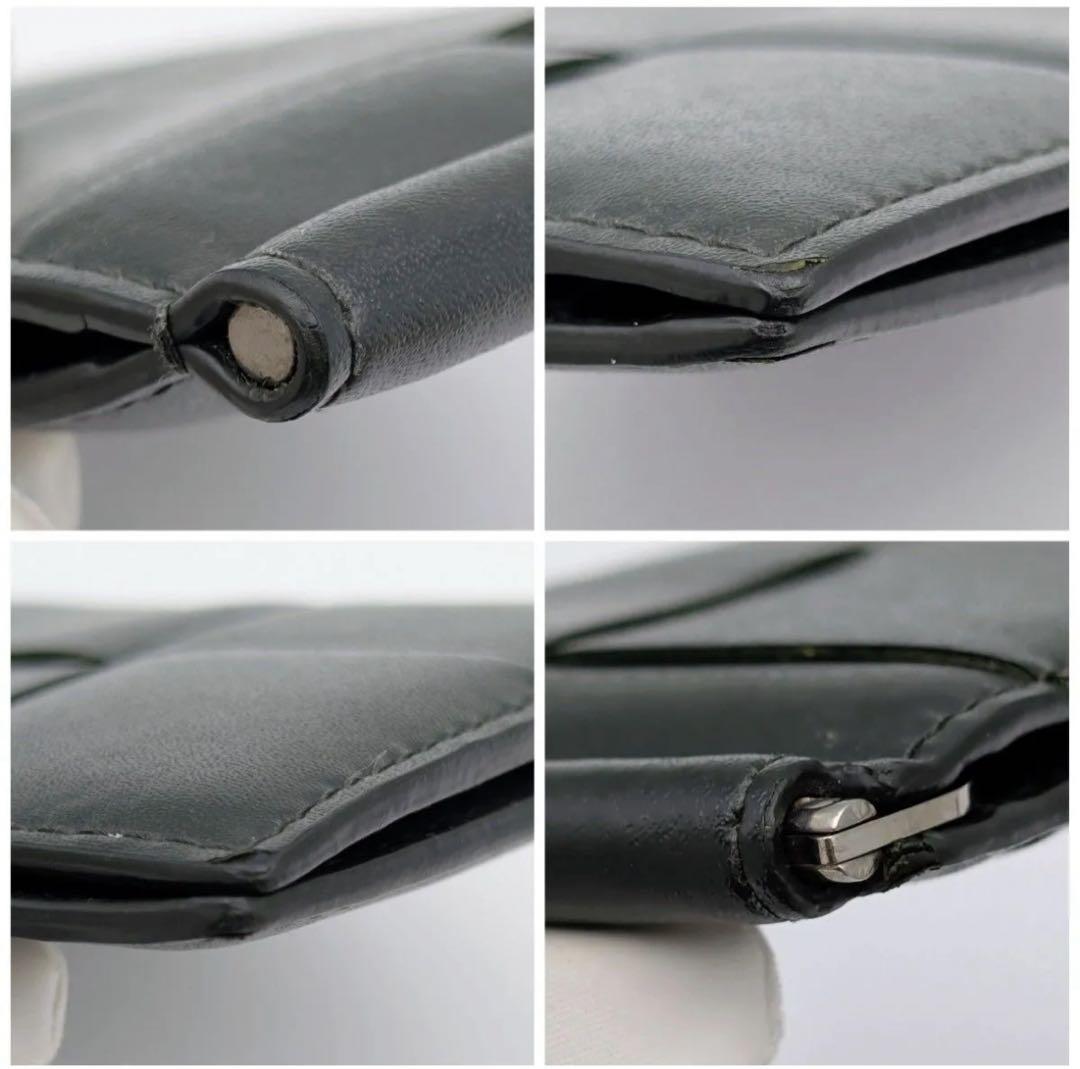 【美品】ボッテガヴェネタ マネークリップ ダークモス