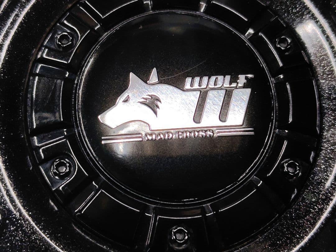 に*ん様 ホットスタッフ：マッドクロス　ウルフ15インチX６.0J-139.7