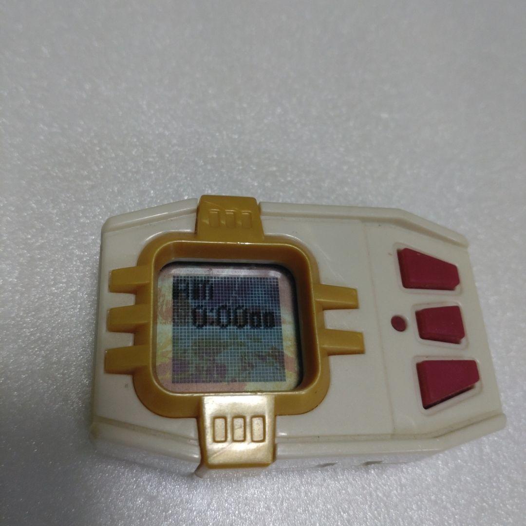 デジモンペンデュラムプログレスメタリックホワイト＆ゴールド　説明文お読みください