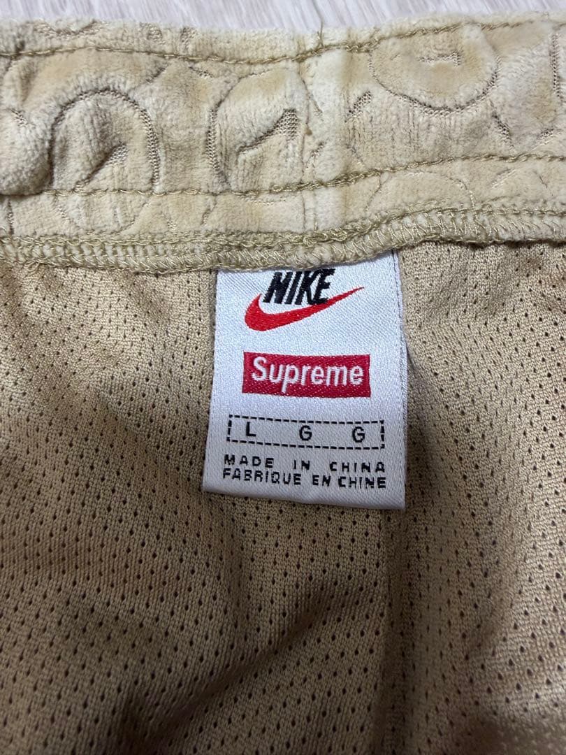 パンツ Supreme Nike Velour Track Pant Tan L