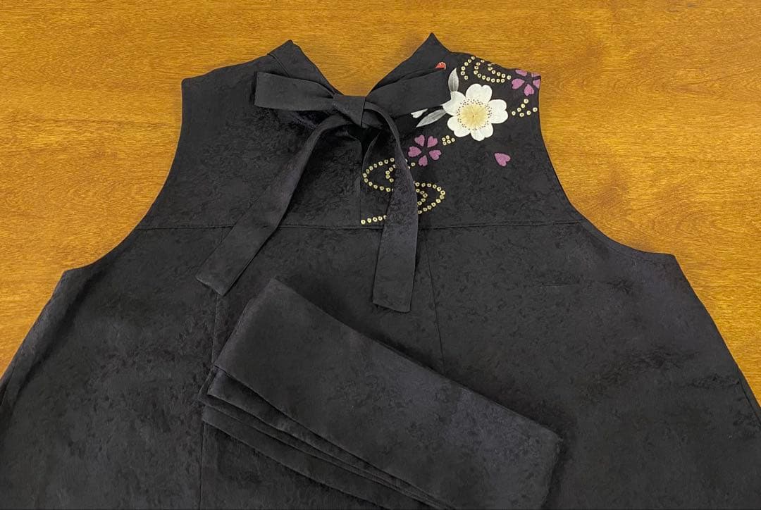 3234 着物　リメイク　ドレス　ワンピース