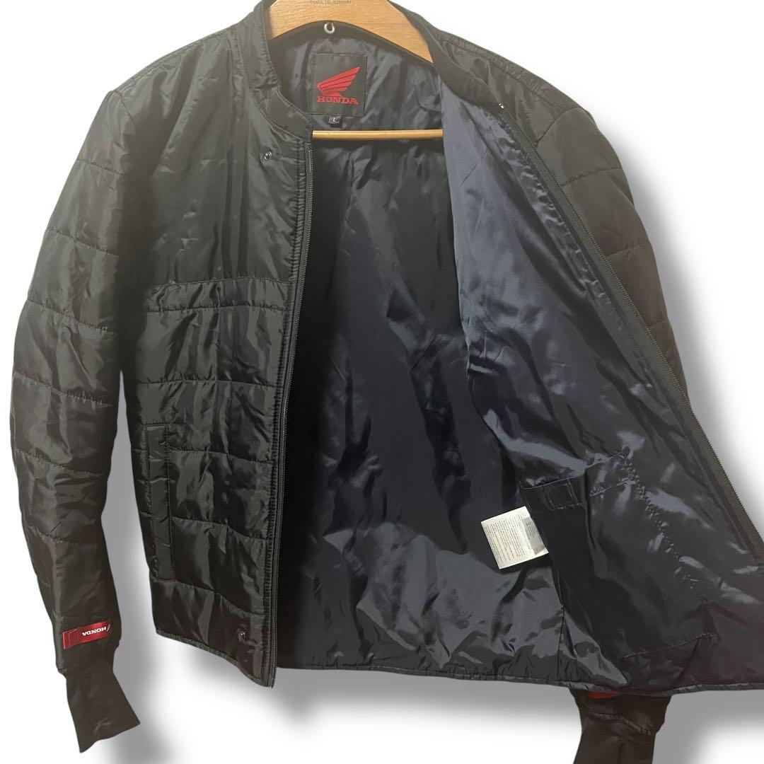 美品 HONDA ライディングウインタージャケット L 防寒 防風 インナー付