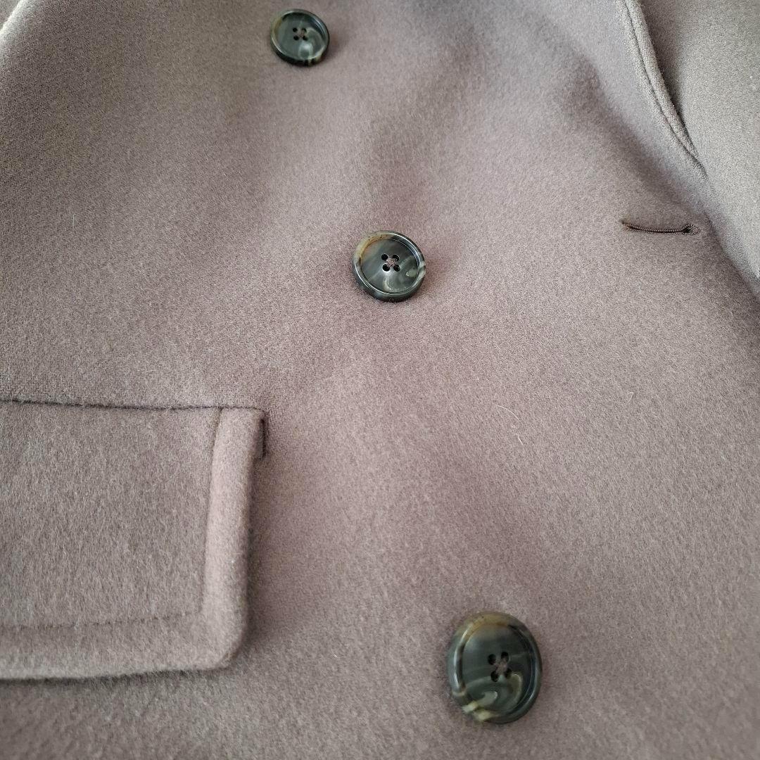 ビューティーアンドユース ハミルトンラムウール チェスターコート ロング M