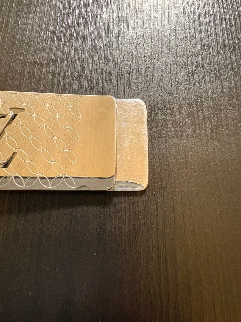 ルイヴィトン M65041 ビルクリップ シャンゼリゼ マネークリップ　箱付き