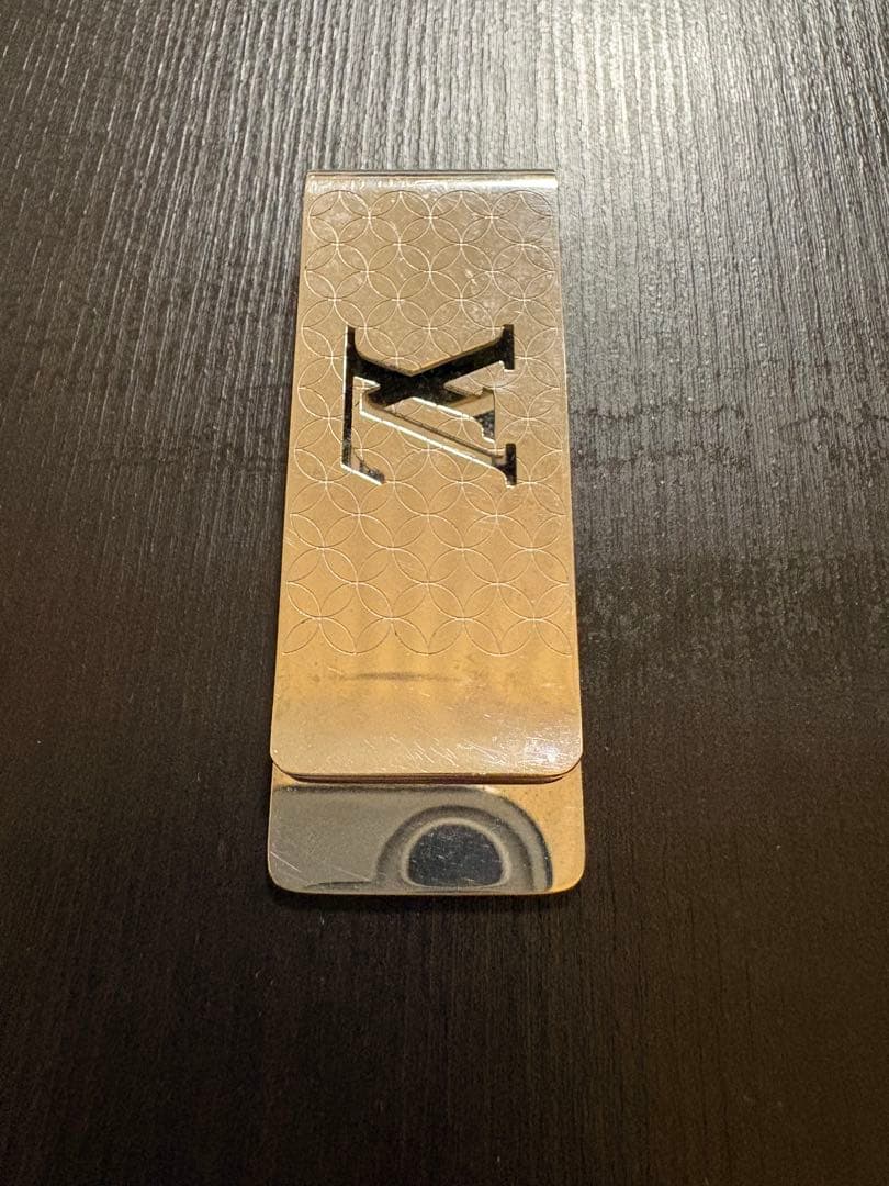 ルイヴィトン M65041 ビルクリップ シャンゼリゼ マネークリップ　箱付き