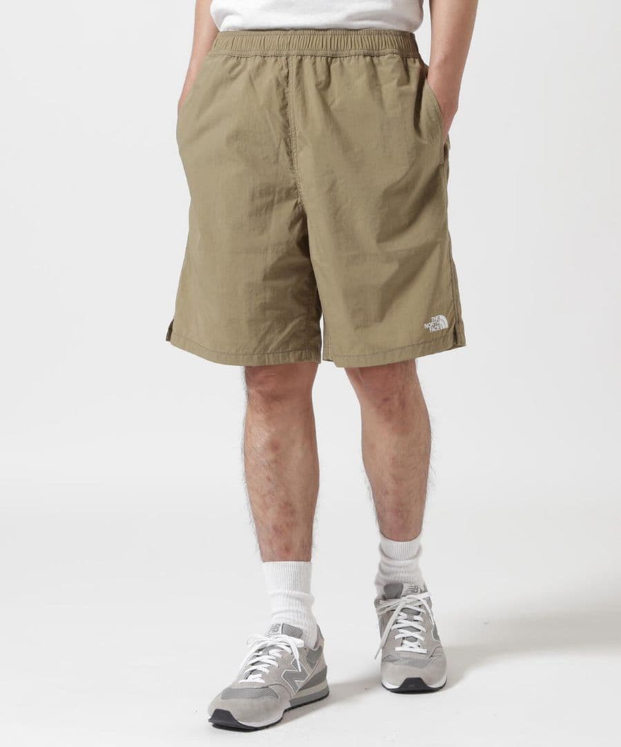 ノースフェイス 上下セット Tシャツ ショートパンツ バンダナ カーキ 新品 L