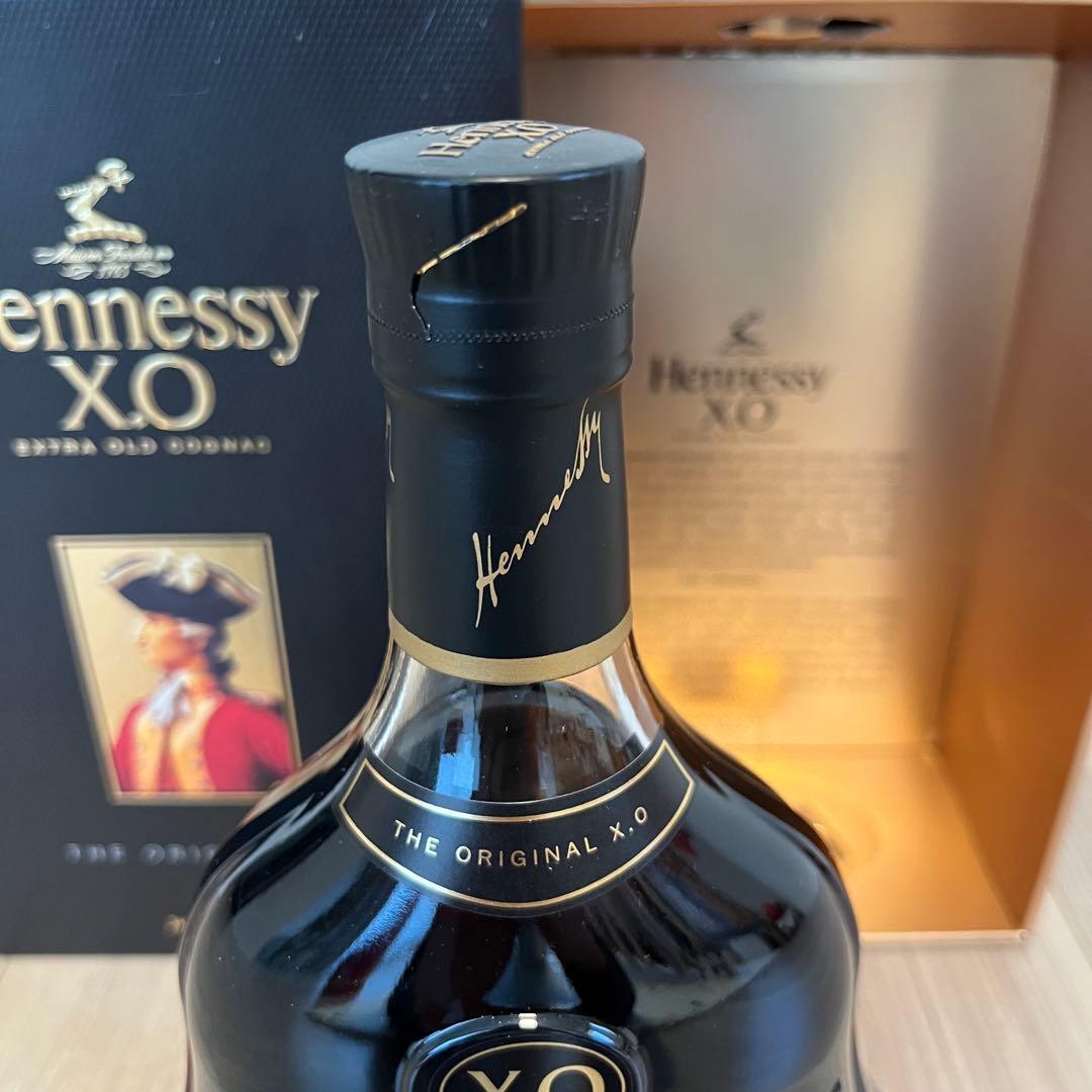 Hennessy X.O エクストラオールドコニャック ギフトボックス付き