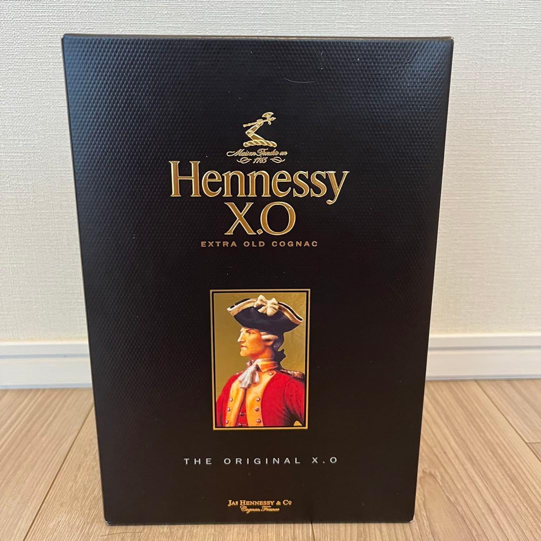 Hennessy X.O エクストラオールドコニャック ギフトボックス付き