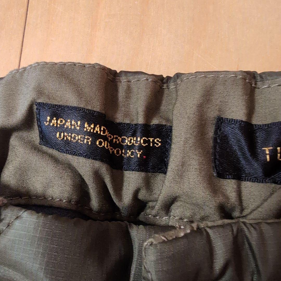 t*e様 TURN ME ON® キルティングイージーベイカーパンツ オリーブ