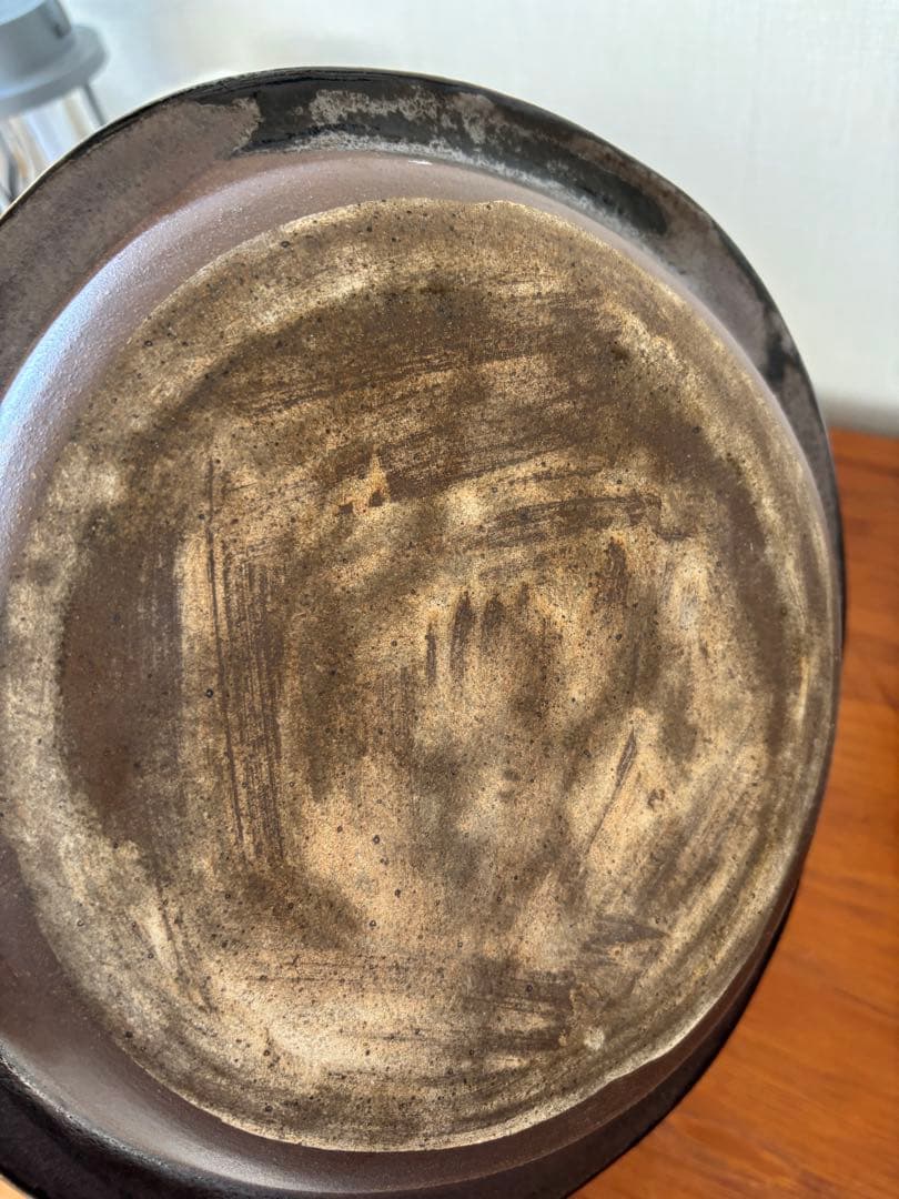 やちむん　皿　大小セット　楕円