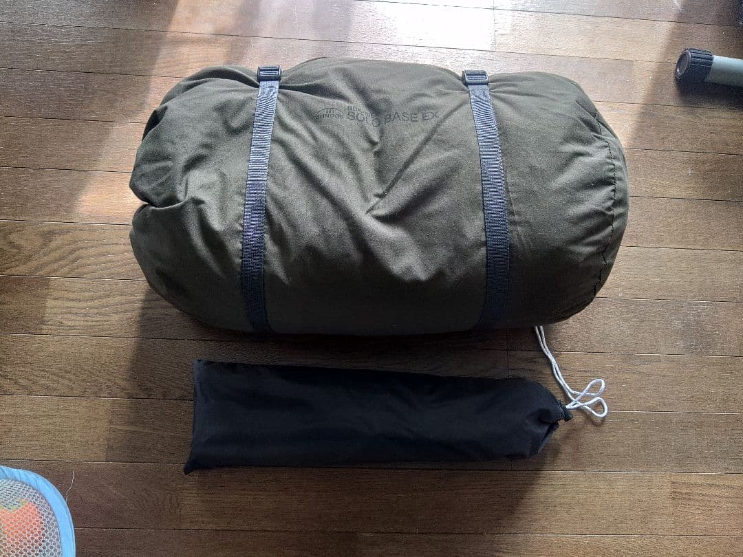 バンドック ソロベースex 二股ポールと前幕セット