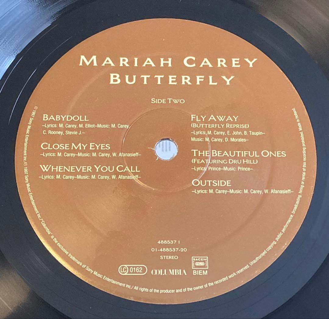 (USED)MariahCarey Butterfly EUオリジナル盤レコード