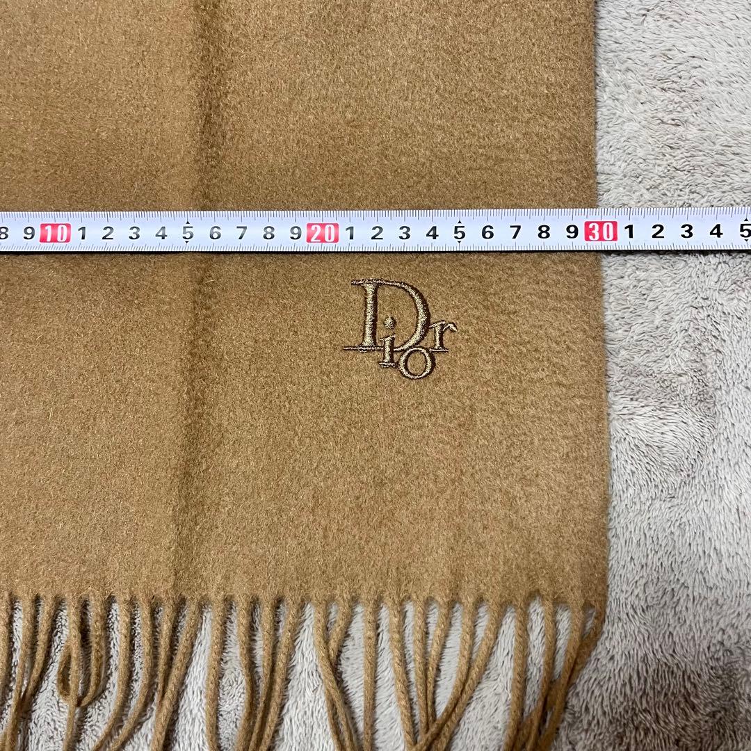 Christian Dior ディオール カシミヤ100% マフラー ベージュ