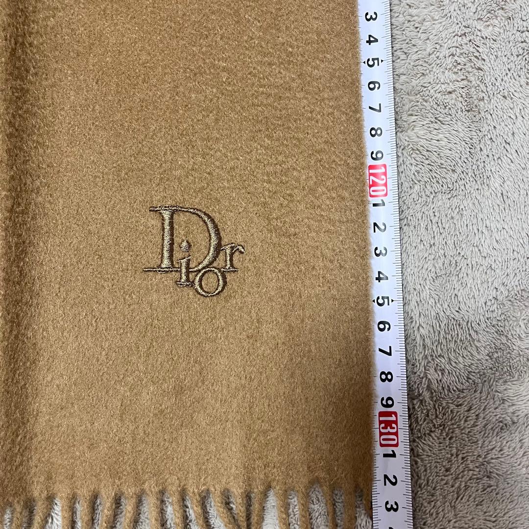Christian Dior ディオール カシミヤ100% マフラー ベージュ