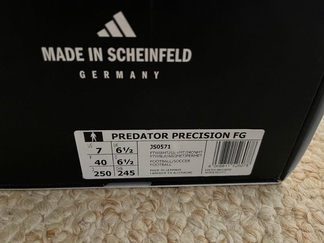 Predator プレデタープレシジョン 25.0 新品