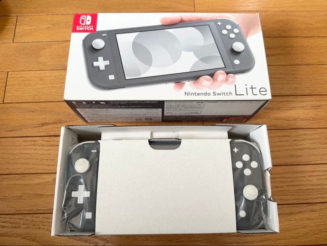 Nintendo Switch Lite グレー （SDカード＋ケース付き）