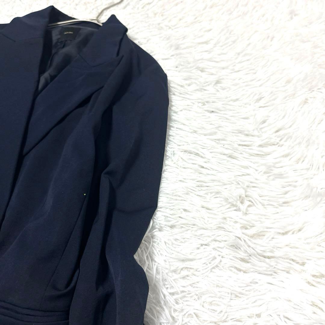 スピックアンドスパン テーラドジャケット 金ボタン ダブルブレスト ネイビー S