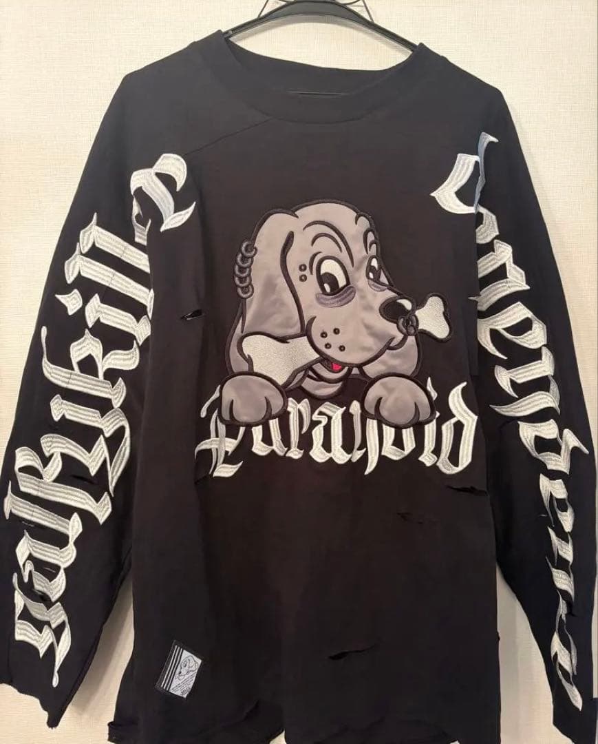 GALFY/ガルフィー 病みに染まりしロングスリーブTシャツ