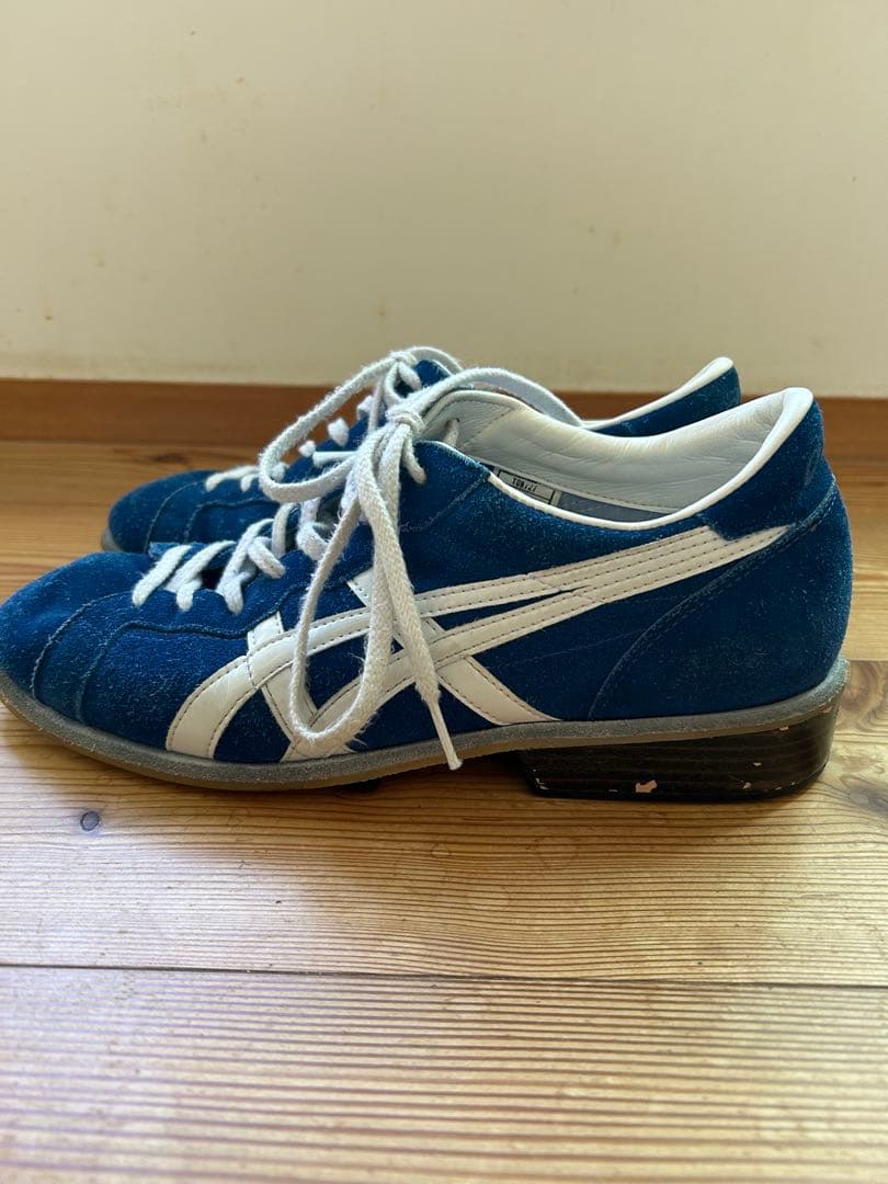 asics（アシックス）ウエイトリフティングシューズ　ブルー/ホワイト　27cm