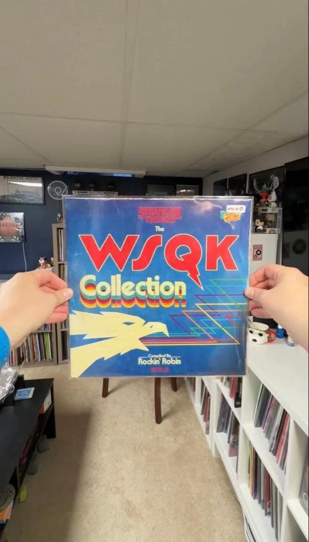 【日本未発売】新品未開封　ストレンジャーシングス　WSQK レコード