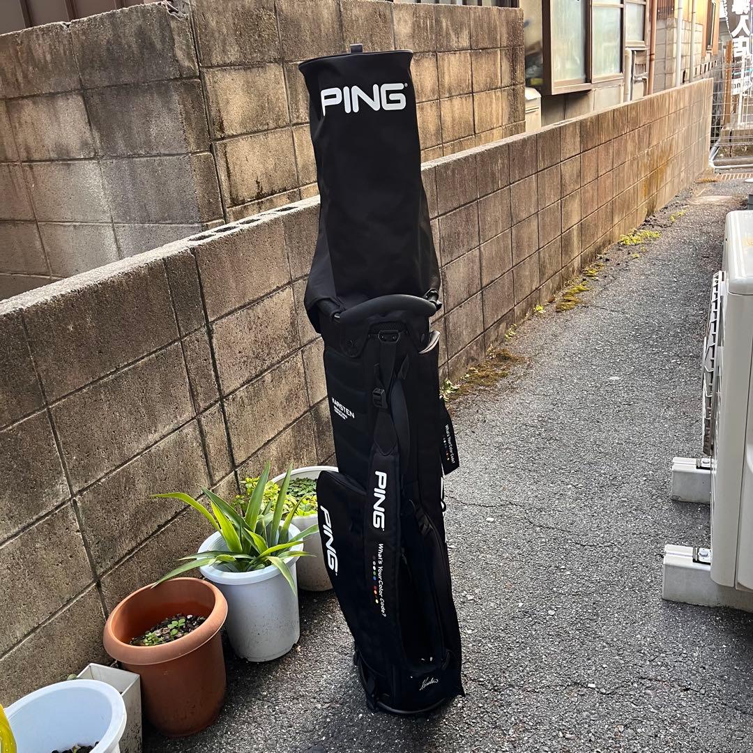 PING KARSTEN キャディバッグ 黒
