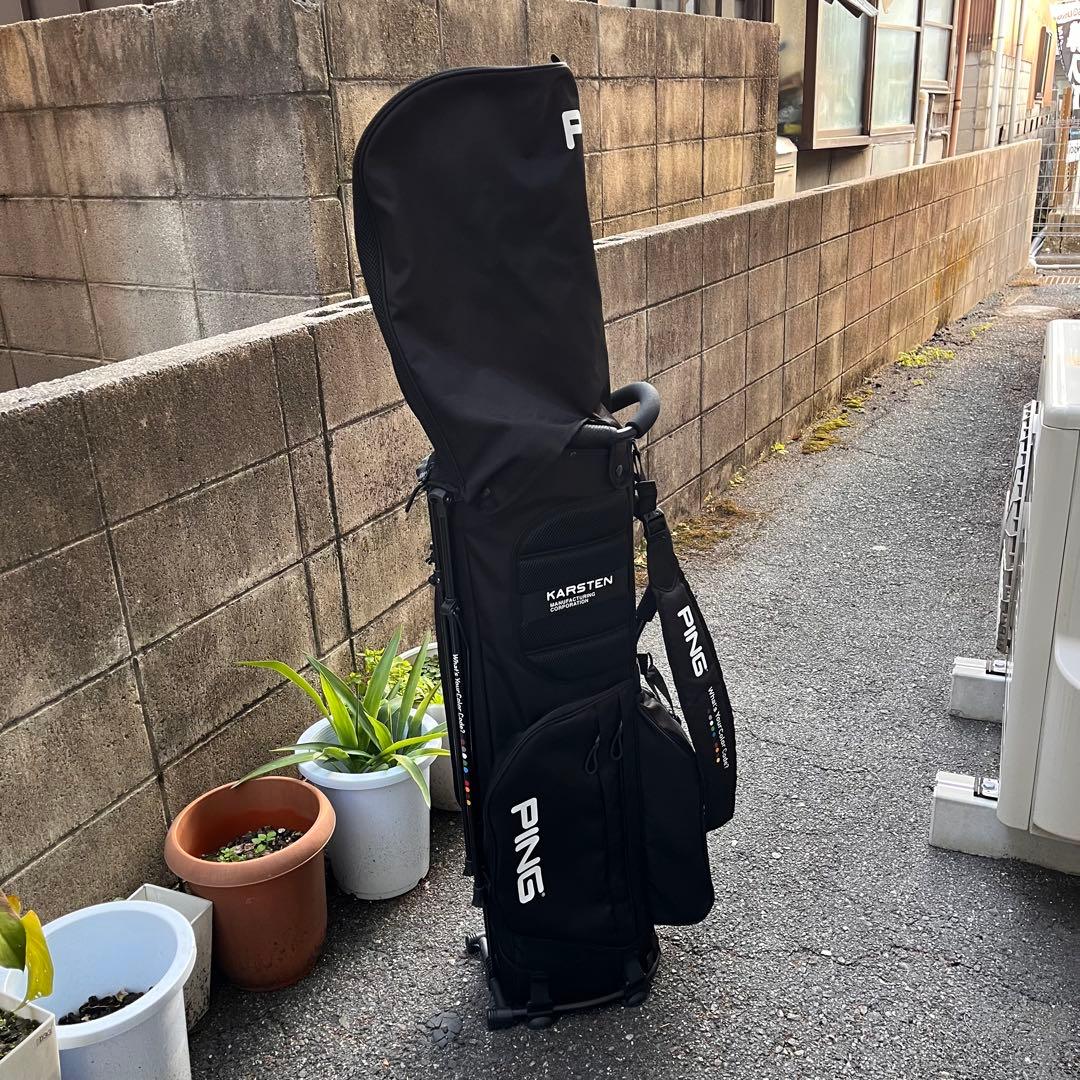 PING KARSTEN キャディバッグ 黒