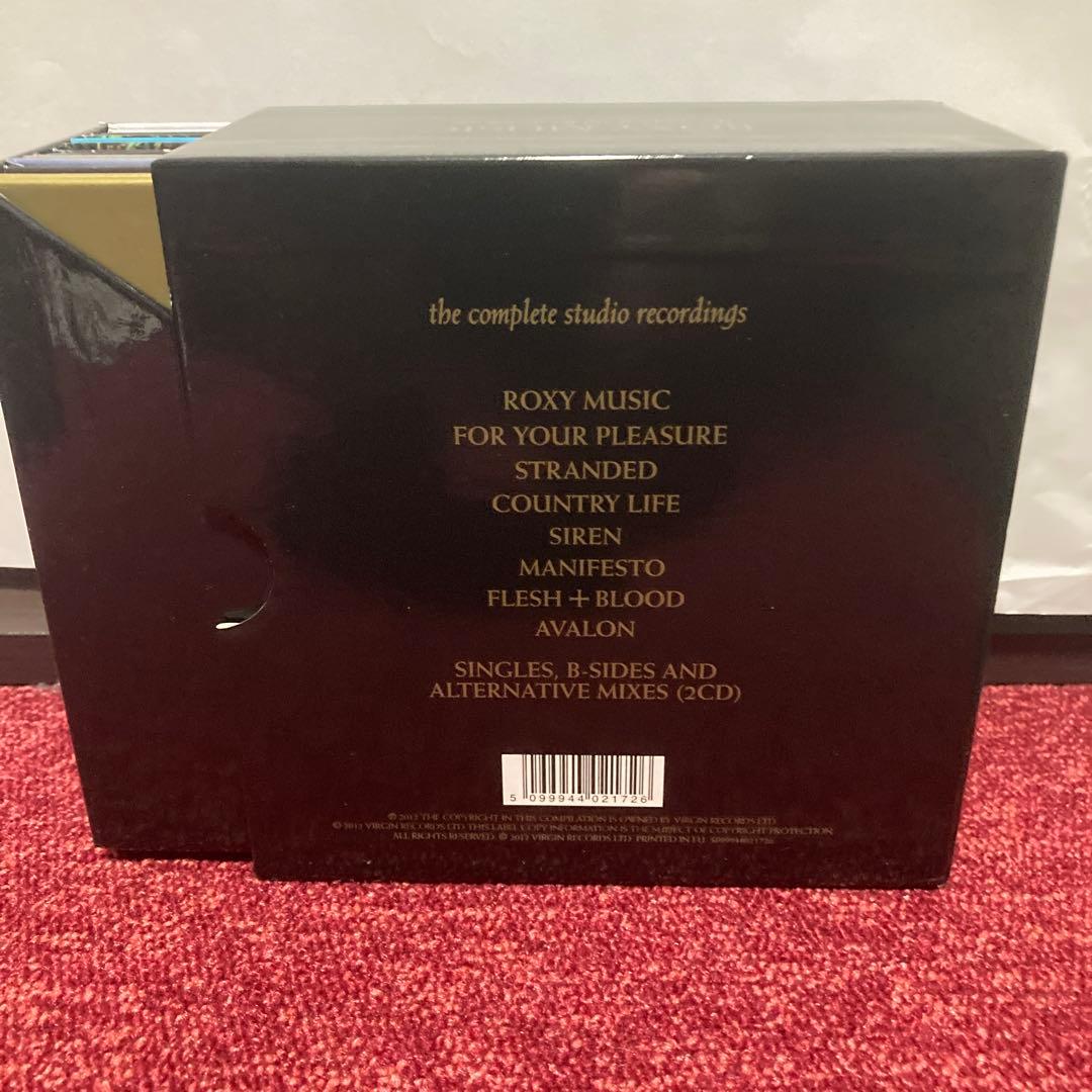 ロキシー・ミュージック　コンプリート・スタジオ・レコーディングス　輸入盤BOX